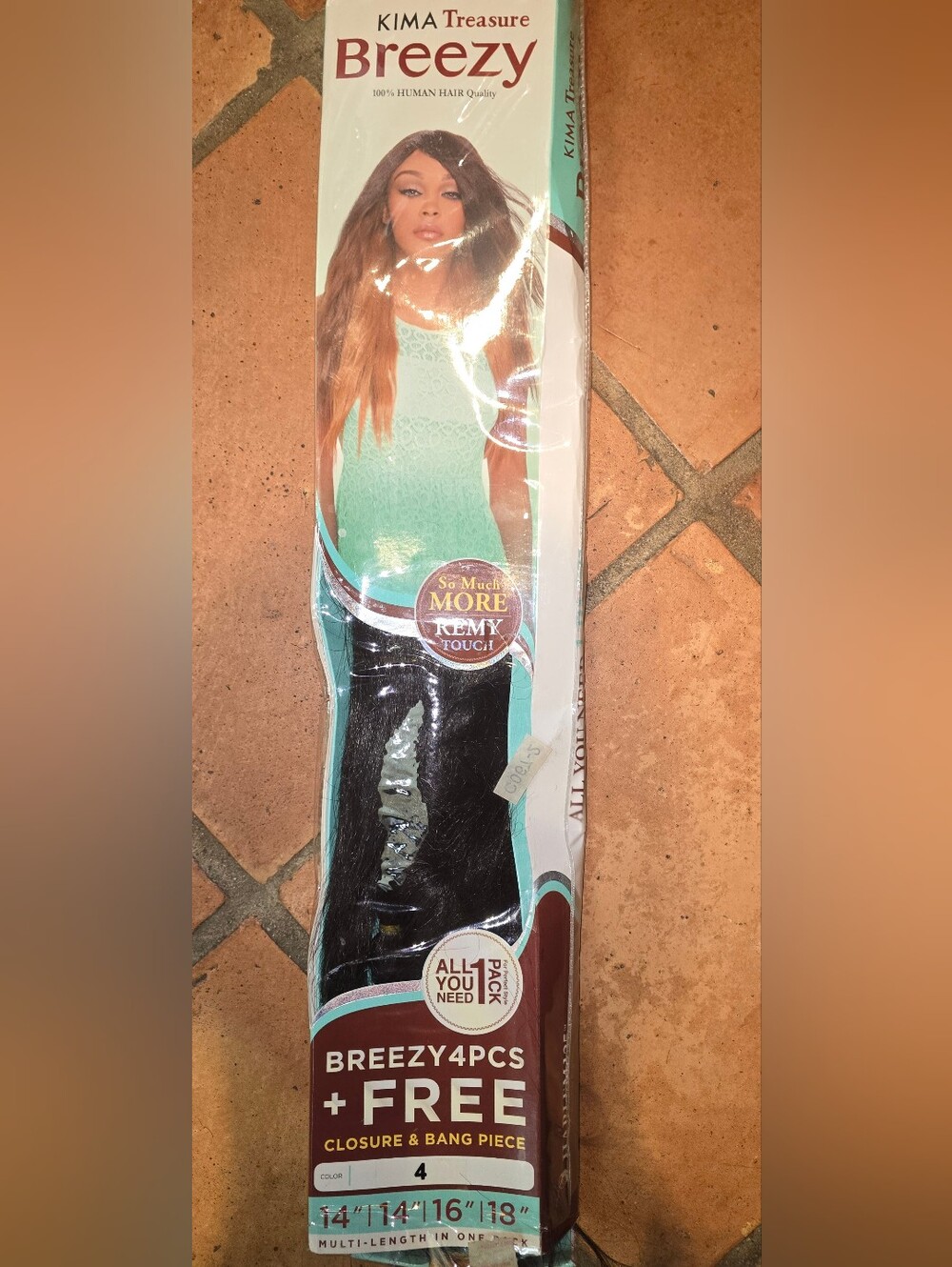 Remy Touch Pack Hair - Black